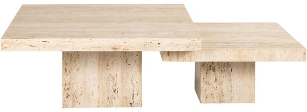 -25 % Dny MOMENTI– Richmond Set kamenných konferenčních stolků La Cantera 80x80 / 60x60 cm