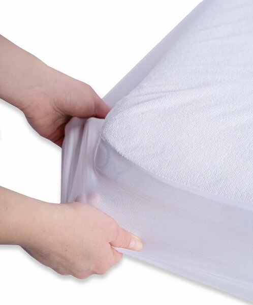 FDM Voděodolný chránič matrace ANDREAS 4 kids bílý, velikost 70x140