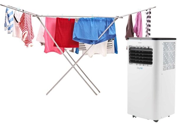 Sencor - Chytrá mobilní klimatizace 3v1 805W/230V 8000 BTU Wi-Fi + DO