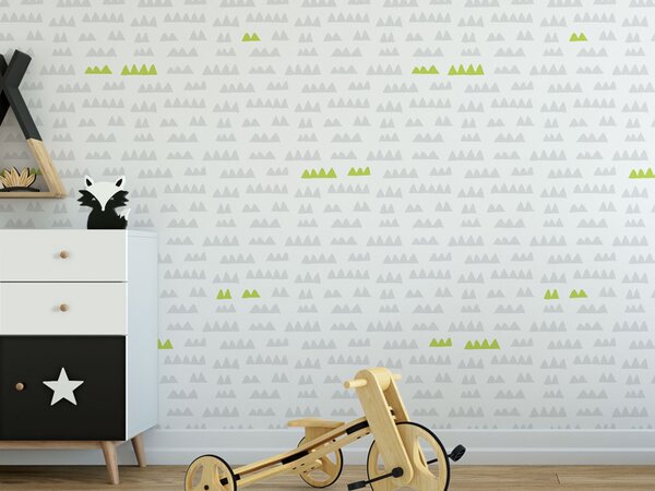 FUGU Tapeta skandinavský styl - Hory a pohoří Materiál: Digitální eko vlies - klasická tapeta nesamolepicí