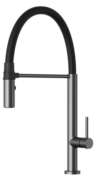 Gamma Vento Slim, vysoká dřezová baterie, grafitová, GMA-BVOS-GM