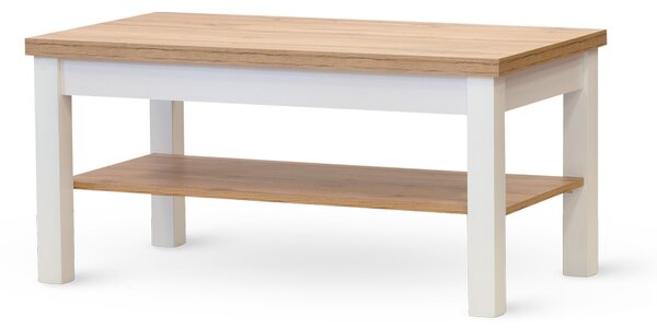 Stima Konferenční stůl W21 Odstín: Dub Wotan, Odstín podnože: Bílá