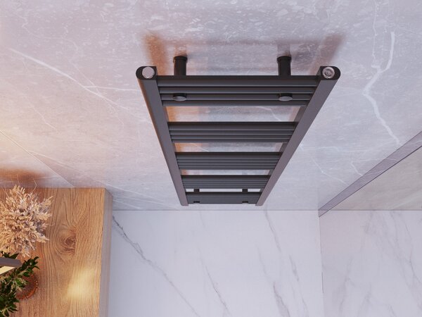 Gamma Erga Basic, topné těleso 1600x400 mm, 546 W, černá, ERG-LAV-BASIC-16040-BK