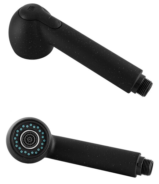 Gamma Gamma, kuchyňská sprchová hlavice, 1/2" závit, černá skvrnitá, GMA-SLU-A-BP