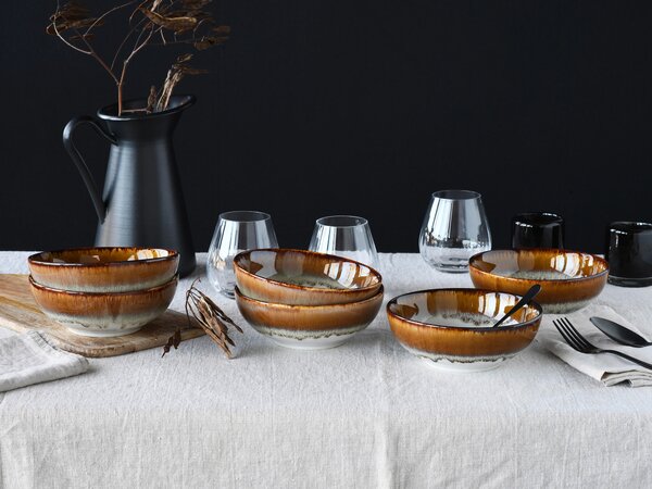 SADA MISEK kamenina keramika 16.5 cm Creatable - Sada misek, Online Only