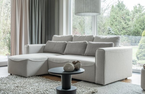 -25 % Dny MOMENTI– Miuform Rozkládací pohovka Homely Tommy 247 cm, levá/pravá