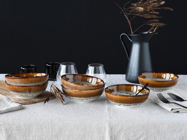 SADA MISEK kamenina keramika 16.5 cm Creatable - Sada misek, Online Only