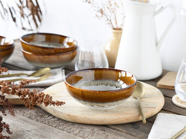 SADA MISEK kamenina keramika 16.5 cm Creatable - Sada misek, Online Only