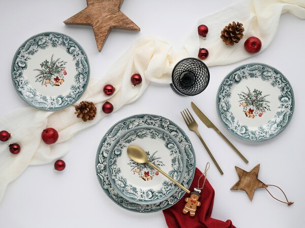 JÍDELNÍ SOUPRAVA Weihnachten 12dílné Creatable - Jídelní servisy, Online Only