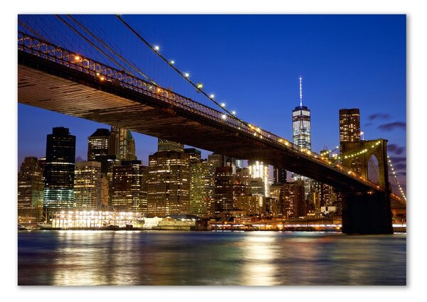 Foto obraz sklo tvrzené Manhattan New York osh-118915288