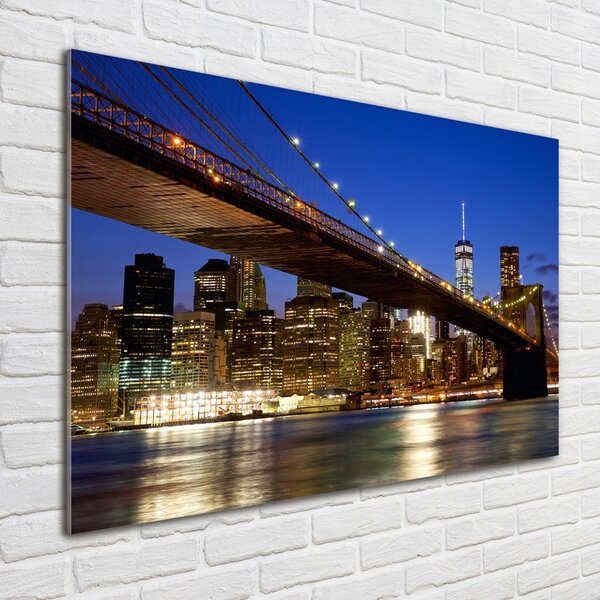 Foto obraz sklo tvrzené Manhattan New York osh-118915288