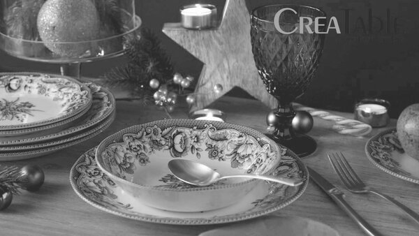 JÍDELNÍ SOUPRAVA Weihnachten 12dílné Creatable - Jídelní servisy, Online Only