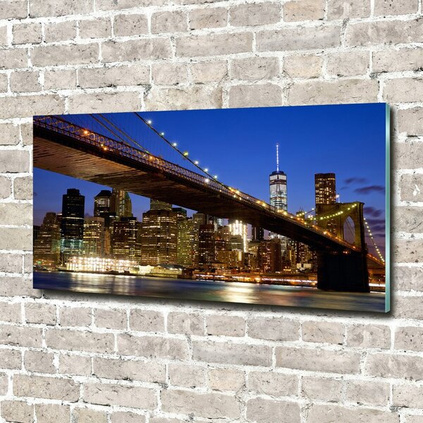Foto obraz sklo tvrzené Manhattan New York osh-118915288