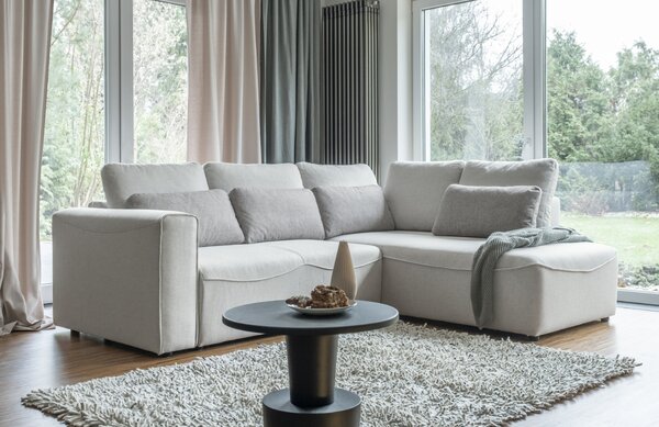 -25 % Dny MOMENTI– Miuform Rozkládací pohovka Homely Tommy 257 cm, levá/pravá