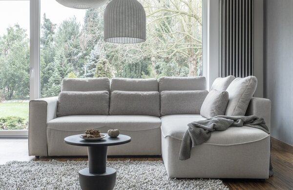 -25 % Dny MOMENTI– Miuform Rozkládací pohovka Homely Tommy 257 cm, levá/pravá