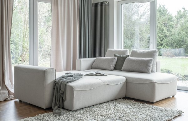 -25 % Dny MOMENTI– Miuform Rozkládací pohovka Homely Tommy 257 cm, levá/pravá