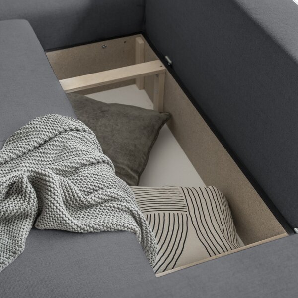 -25 % Dny MOMENTI– Miuform Rozkládací pohovka Homely Tommy 247 cm, levá/pravá