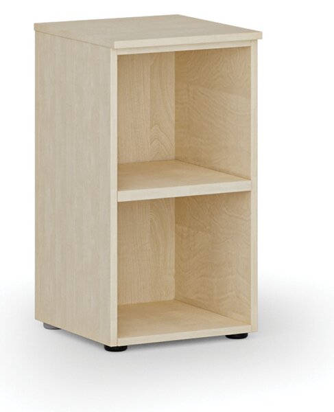Kancelářský regál PRIMO WOOD, 400 x 420 x 740 mm, bříza