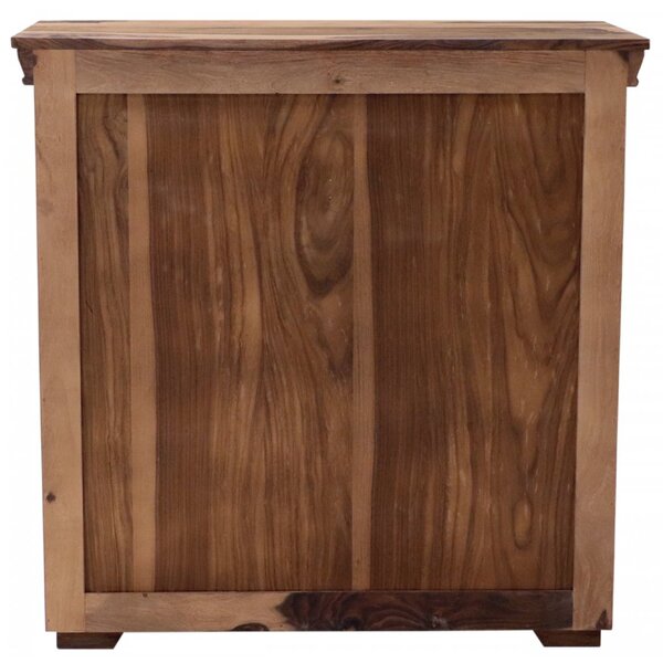 Komoda Mira 90x90x45 z indického masivu palisandr