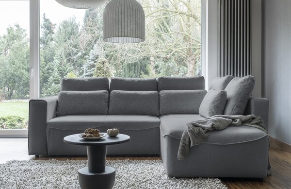 -25 % Dny MOMENTI– Miuform Rozkládací pohovka Homely Tommy 257 cm, levá/pravá