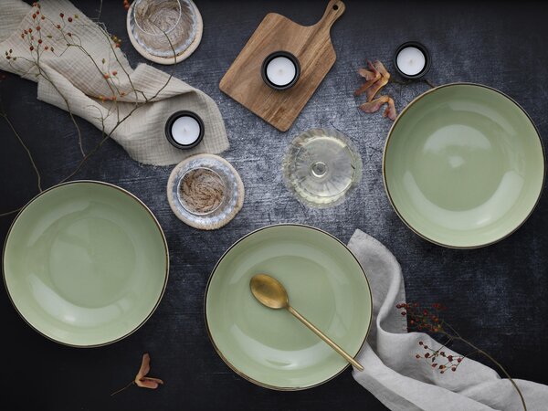 SADA MISEK kamenina keramika 22,5 cm Creatable - Sada misek, Online Only