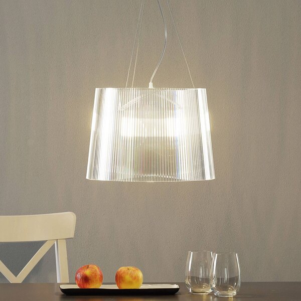 Kartell Gè - LED závěsné světlo, transparentní, Čirá / transparetní, Obývací pokoj / jídelna, Plast, Design
