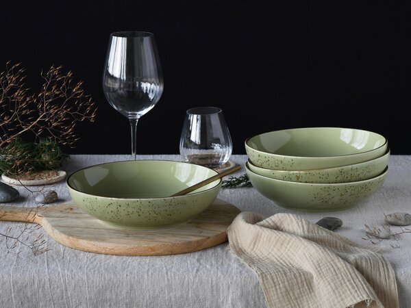 SADA MISEK kamenina keramika 22,5 cm Creatable - Sada misek, Online Only