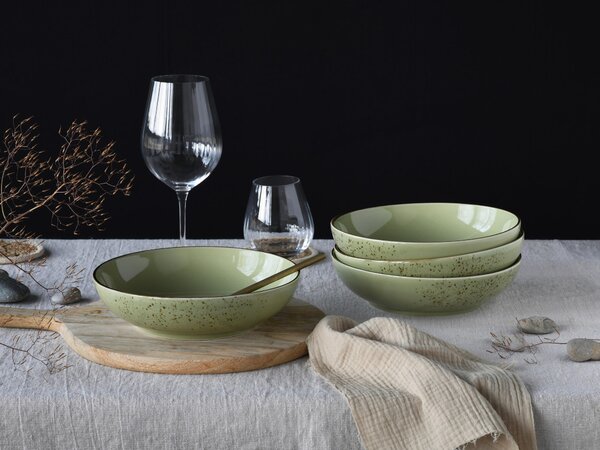 SADA MISEK kamenina keramika 22,5 cm Creatable - Sada misek, Online Only