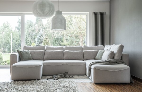 -25 % Dny MOMENTI– Miuform Rozkládací pohovka Homely Tommy 331 cm, levá/pravá