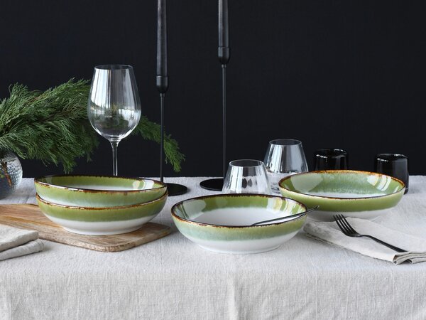 SADA MISEK kamenina keramika 22,5 cm Creatable - Sada misek, Online Only