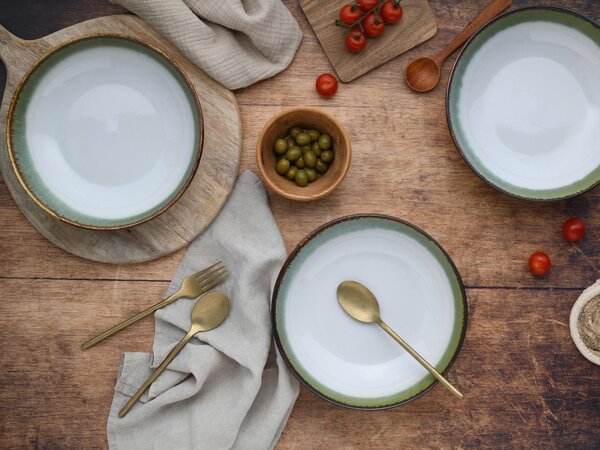 SADA MISEK kamenina keramika 22,5 cm Creatable - Sada misek, Online Only