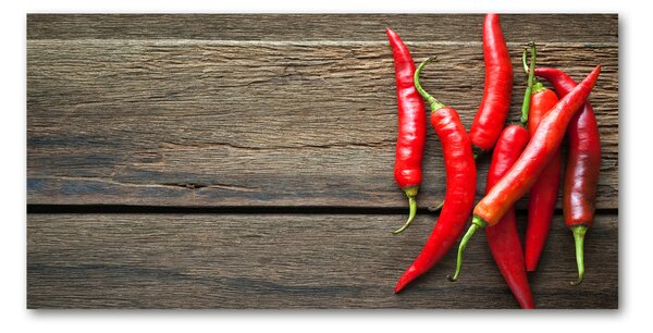 Foto obraz skleněný horizontální Chilli papričky osh-119501609