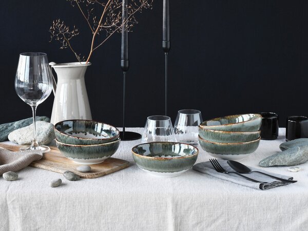 SADA MISEK kamenina keramika 16.5 cm Creatable - Sada misek, Online Only