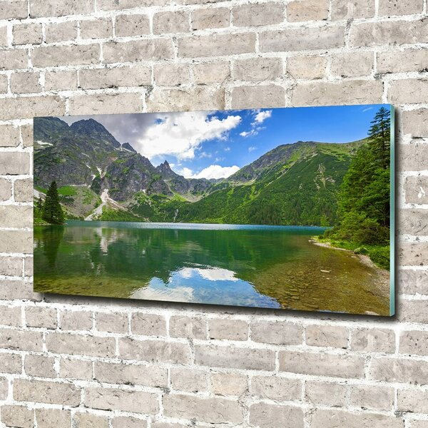 Foto obraz fotografie na skle Mořské oko Tatry osh-119811349