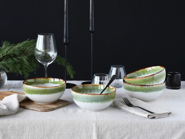 SADA MISEK kamenina keramika 17,5 cm Creatable - Sada misek, Online Only