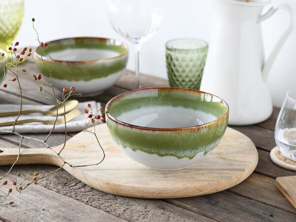 SADA MISEK kamenina keramika 17,5 cm Creatable - Sada misek, Online Only