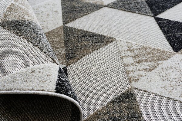 Berfin Dywany, Kusový koberec Lagos 1700 Beige, 80x150, béžová, obývací pokoj