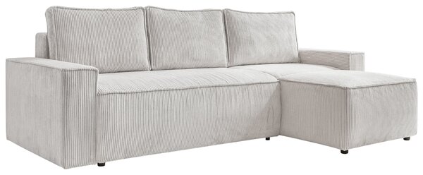 -25 % Dny MOMENTI– Miuform Manšestrová rozkládací pohovka Brave Dave 250 cm, levá/pravá