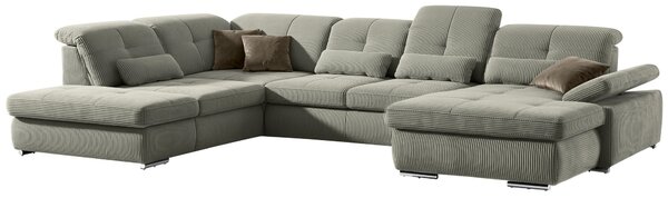 SEDACÍ SOUPRAVA, textil, kompozitní dřevo, pískové barvy Beldomo Style - Sedací soupravy