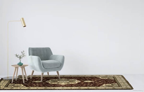Berfin Dywany, Kusový koberec Anatolia 5328 V (Vizon), 100x200, hnědá, ložnice