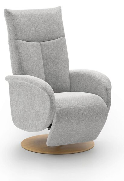 RELAXAČNÍ KŘESLO, textil, světle šedá Sit & More - Online Only křesla & taburety, Online Only
