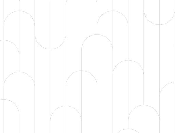 FUGU Tapeta Lines and rounds - white Materiál: Digitální eko vlies - klasická tapeta nesamolepicí