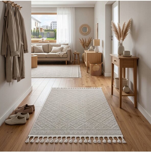 Koberec LENA BOHO krémový
