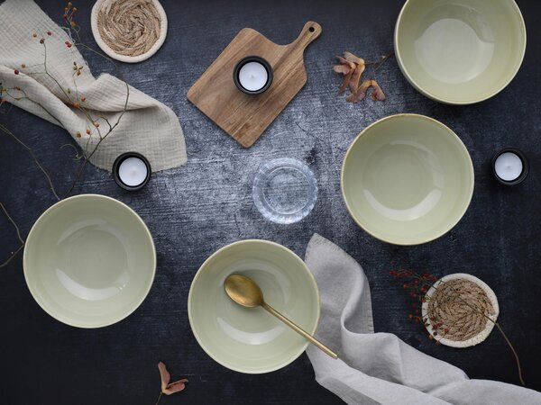 SADA MISEK kamenina keramika 17,5 cm Creatable - Sada misek, Online Only