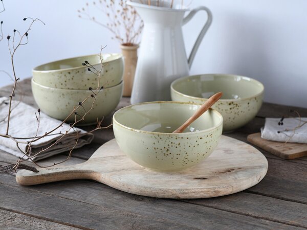 SADA MISEK kamenina keramika 17,5 cm Creatable - Sada misek, Online Only