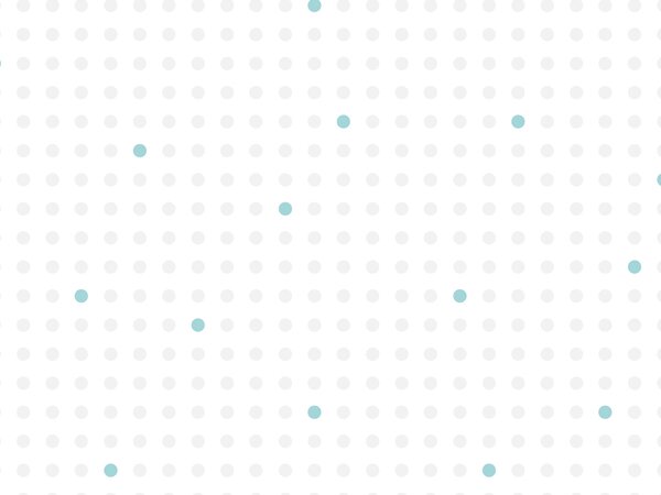 FUGU Dětská eko tapeta - puntíky grey-turquoise Materiál: Digitální eko vlies - klasická tapeta nesamolepicí