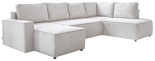 -25 % Dny MOMENTI– Miuform Manšestrová rozkládací pohovka Brave Dave 322 cm, pravá