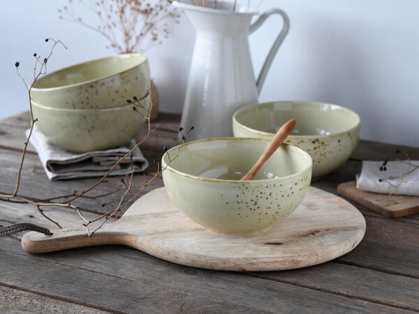 SADA MISEK kamenina keramika 17,5 cm Creatable - Sada misek, Online Only