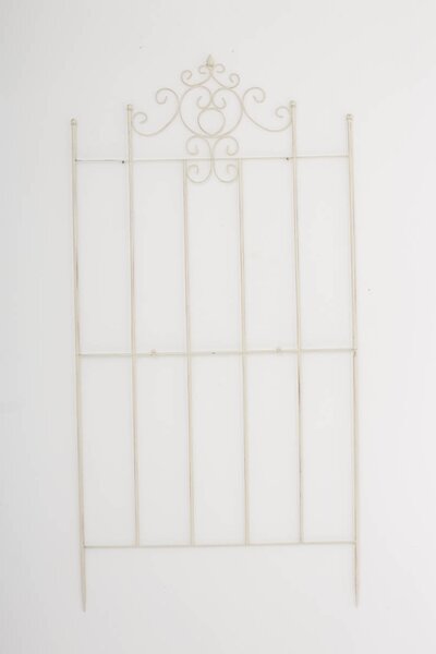 Mřížka na popínavé rostliny Paula - 180 x 85,5 cm - Krémová antik