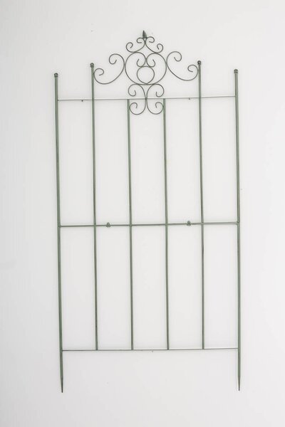 Mřížka na popínavé rostliny Paula - 180 x 85,5 cm - Zelená antik